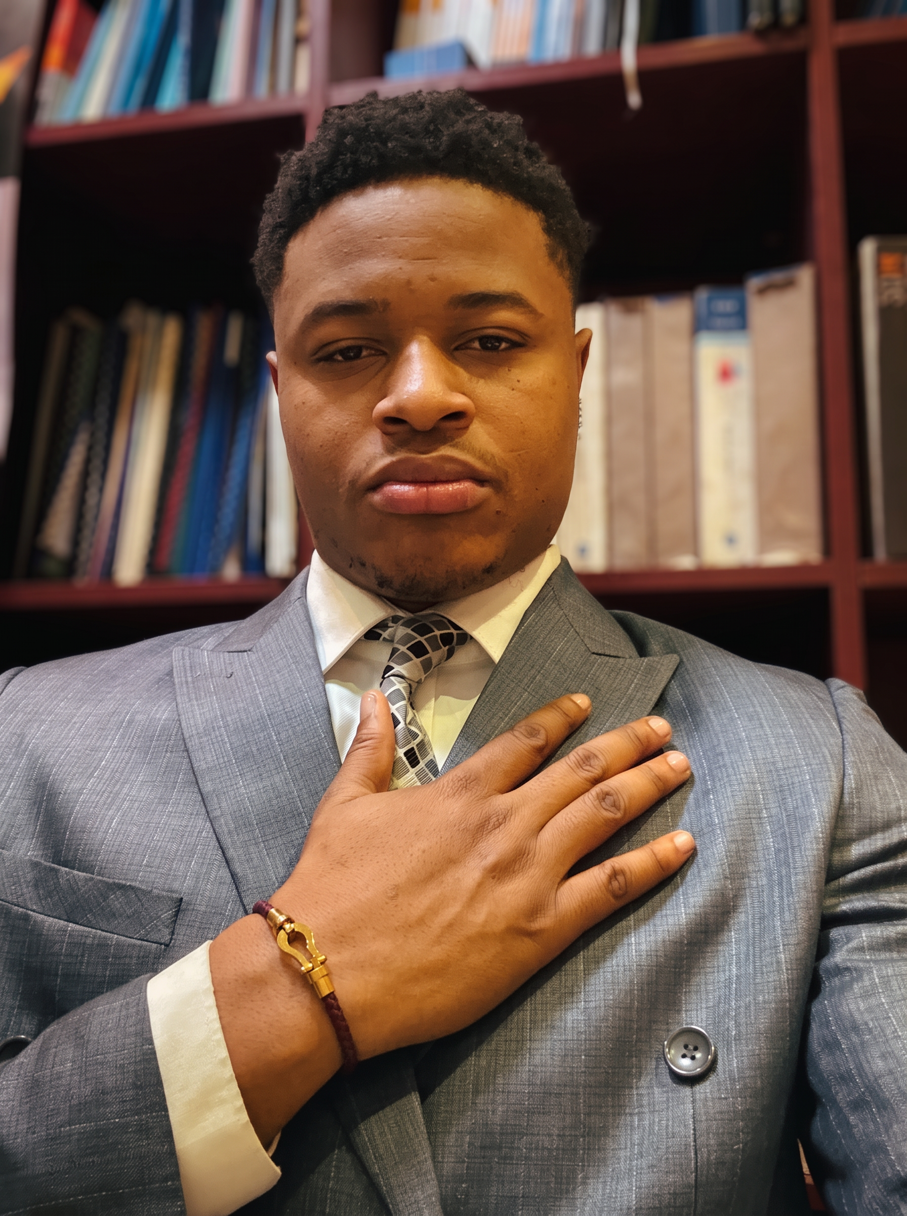 Portrait du Président Fondateur de Nkitani ASBL